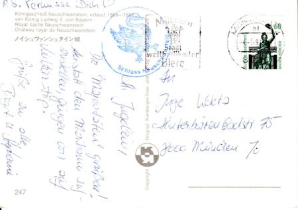 Neuschwanstein - D 1990 95 004 ●